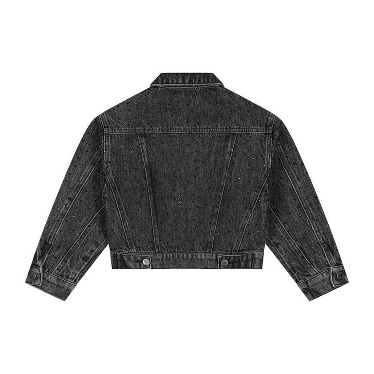 charlie petite Charlie petite -Nadine Jacket black glitter
