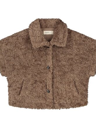 charlie petite Charlie petit - Nine Gilet brown charlie petite Charlie petit - Nine Gilet brown