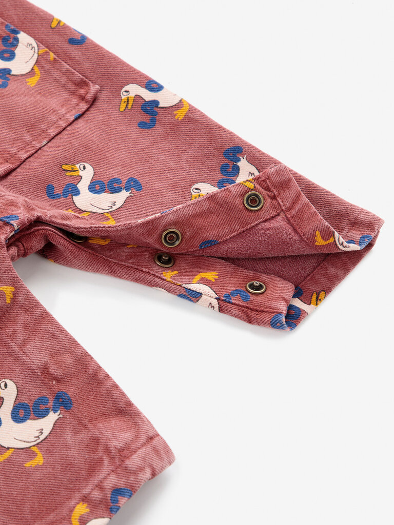 Bobo Choses Bobo Choses - La oca all over woven overall