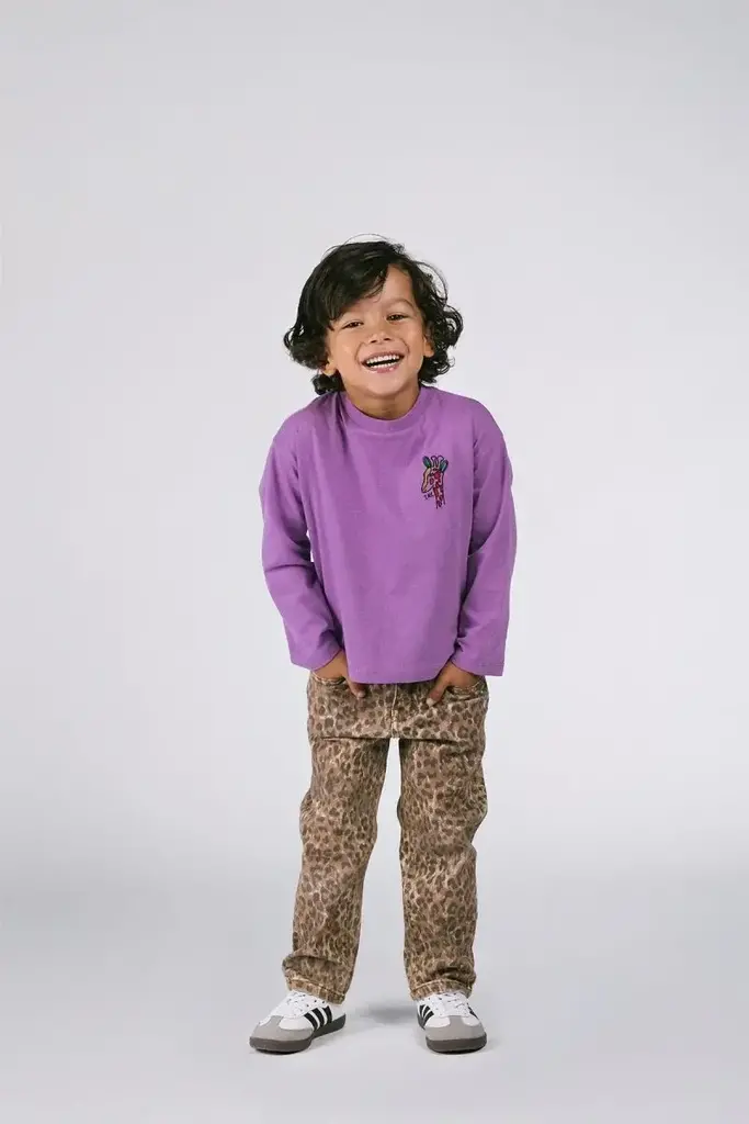 The New Chapter The New Chapter - RILEY DENIM BROEK LEOPARD