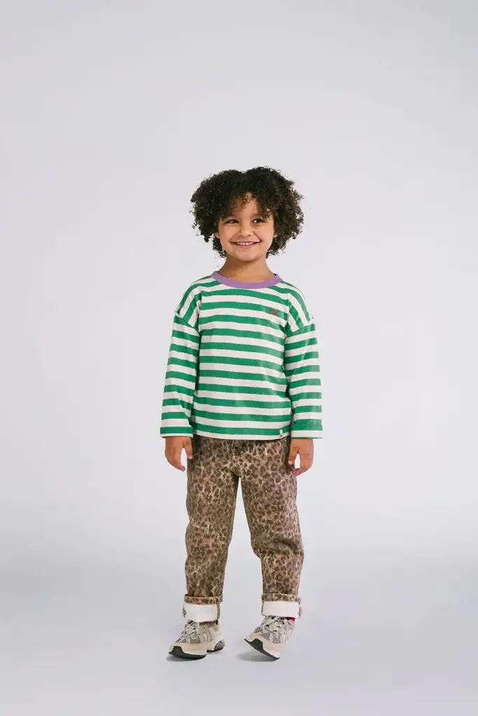 The New Chapter The New Chapter - RILEY DENIM BROEK LEOPARD