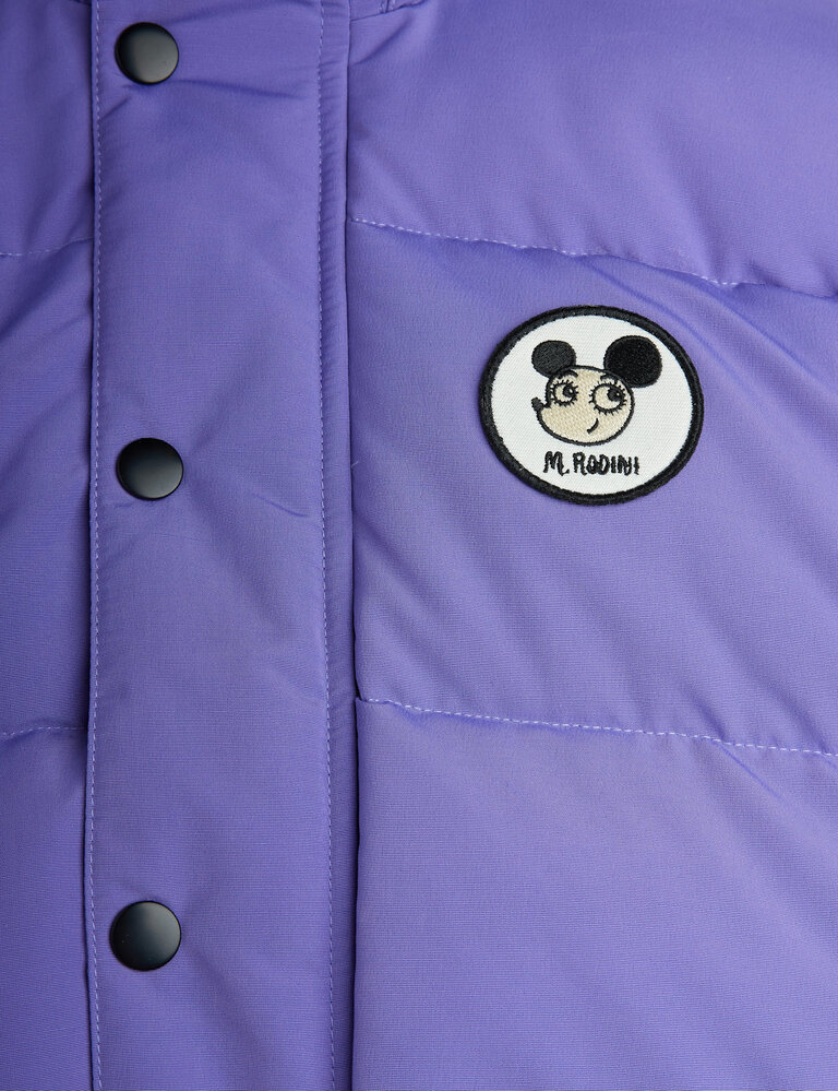 mini rodini Mini Rodini Ritzratz patch puffer purple