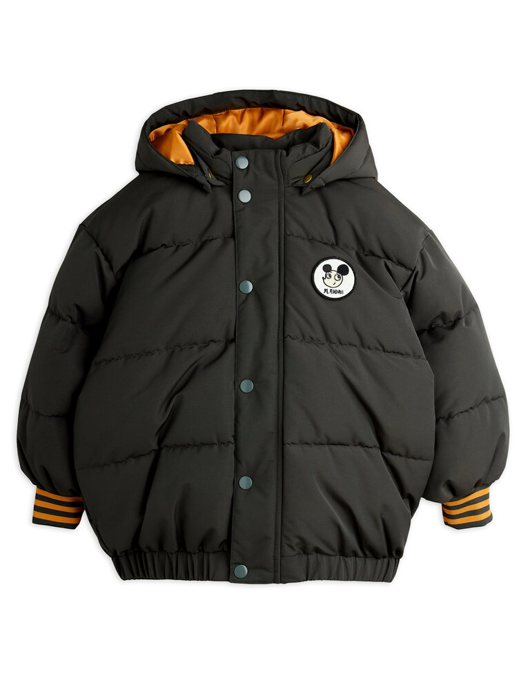 mini rodini Mini rodini -Ritzratz patch puffer Black