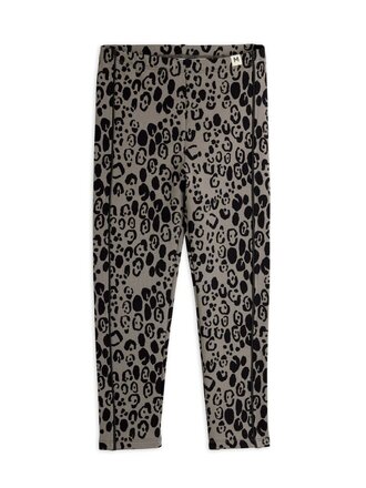 mini rodini Mini rodini -Leopard aop brushed jersey leggings mini rodini Mini rodini -Leopard aop brushed jersey leggings