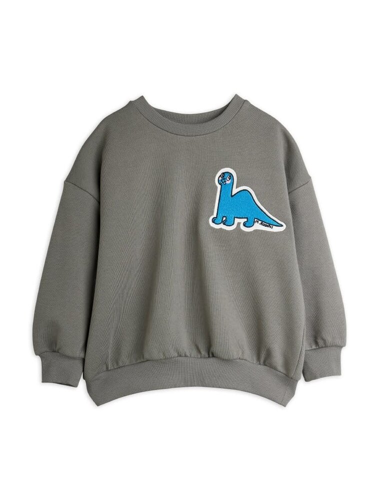 mini rodini Mini Rodini -Dino patch sweater Grey