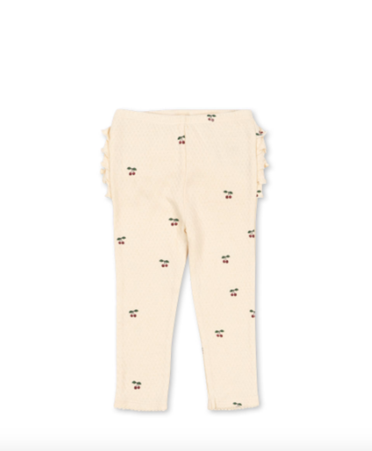 Konges Sløjd Konges slojd -SUI FRILL pants gots cherry