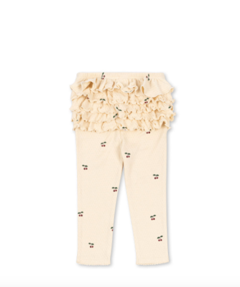 Konges Sløjd Konges slojd -SUI FRILL pants gots cherry