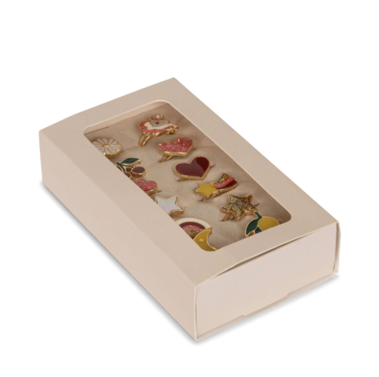 Konges Sløjd Konges slojd -12 PACK RING SET