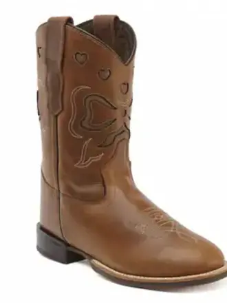 Bootstock Bootstocks -Ranger Cognac Bow Kids Bootstock Bootstocks -Ranger Cognac Bow Kids