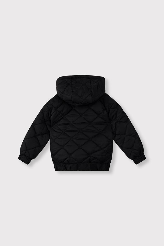 Alix the label Alix mini -kids woven bull puffer coat