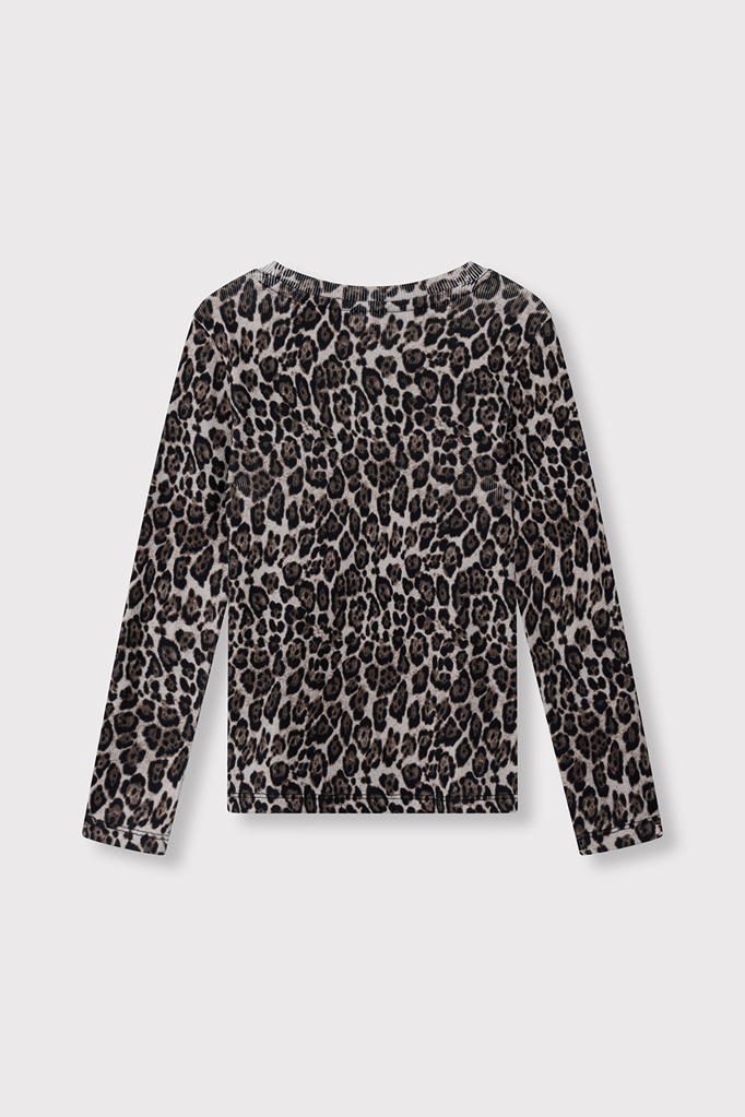 Alix the label Alix mini -kids knitted jaguar longsleeve animal