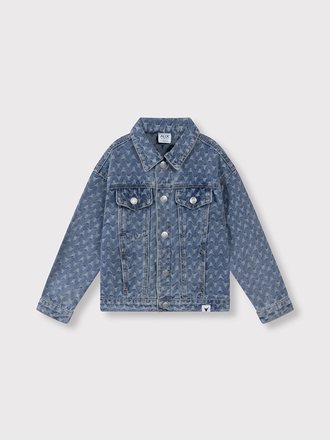 Alix the label Alix mini -kids woven bull denim jacket Alix the label Alix mini -kids woven bull denim jacket