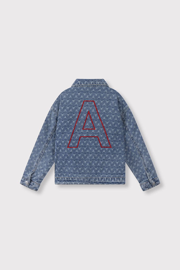 Alix the label Alix mini -kids woven bull denim jacket
