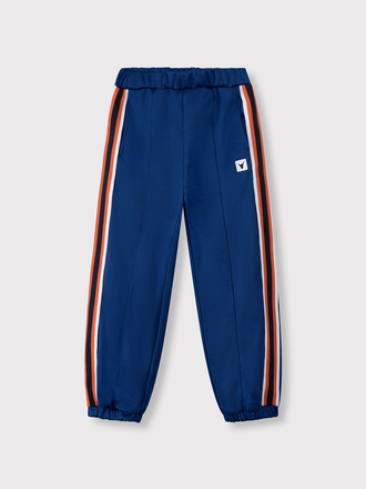 Alix the label Alix mini -kids knitted jogging pants Blue Alix the label Alix mini -kids knitted jogging pants Blue