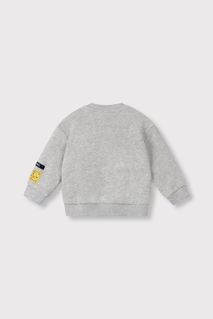 Alix the label Alix mini - baby patch sweater green