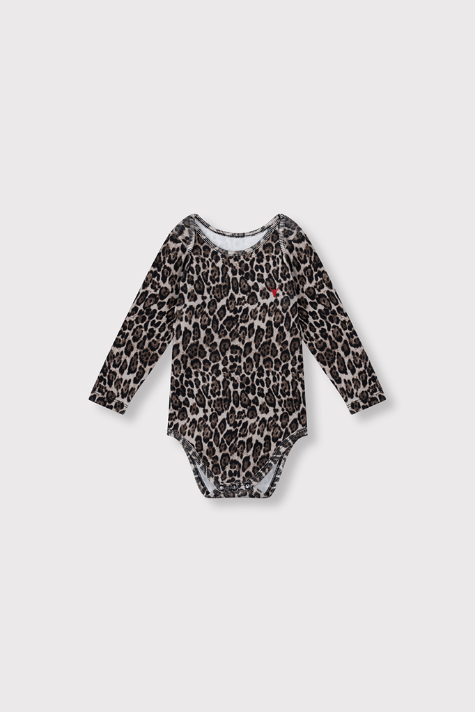 Alix the label Alix  -baby knitted jaguar romper