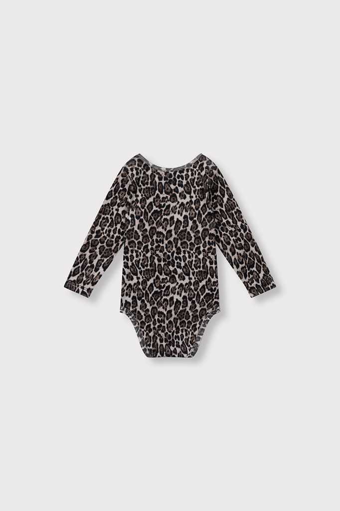 Alix the label Alix  -baby knitted jaguar romper