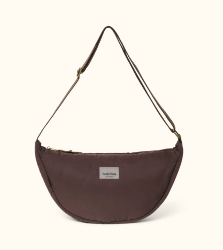 studio noos Studio Noos -Bruine Puffy Adult Fannypack