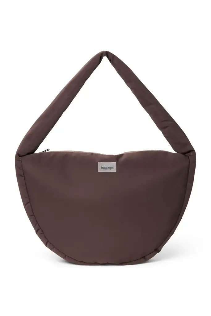 studio noos Studio Noos -Bruine Puffy Crossbody Tas