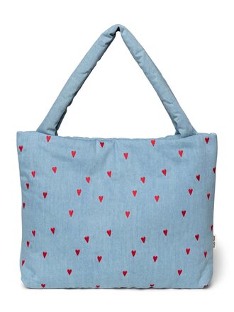 studio noos Studio Noos - Mom bag denim hearts