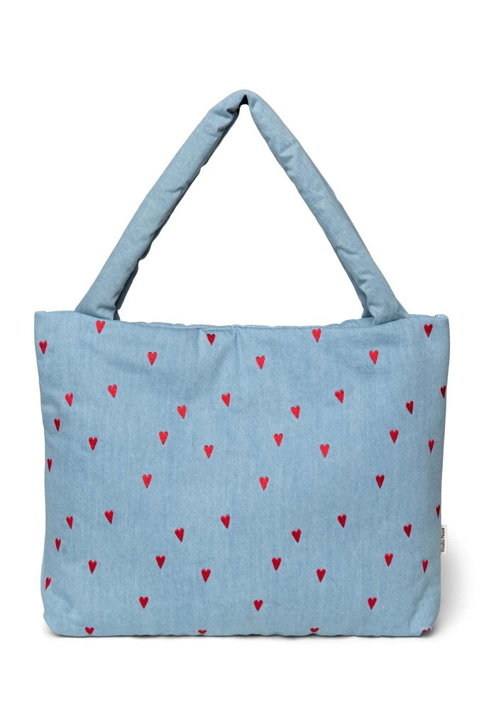 studio noos Studio Noos - Mom bag denim hearts