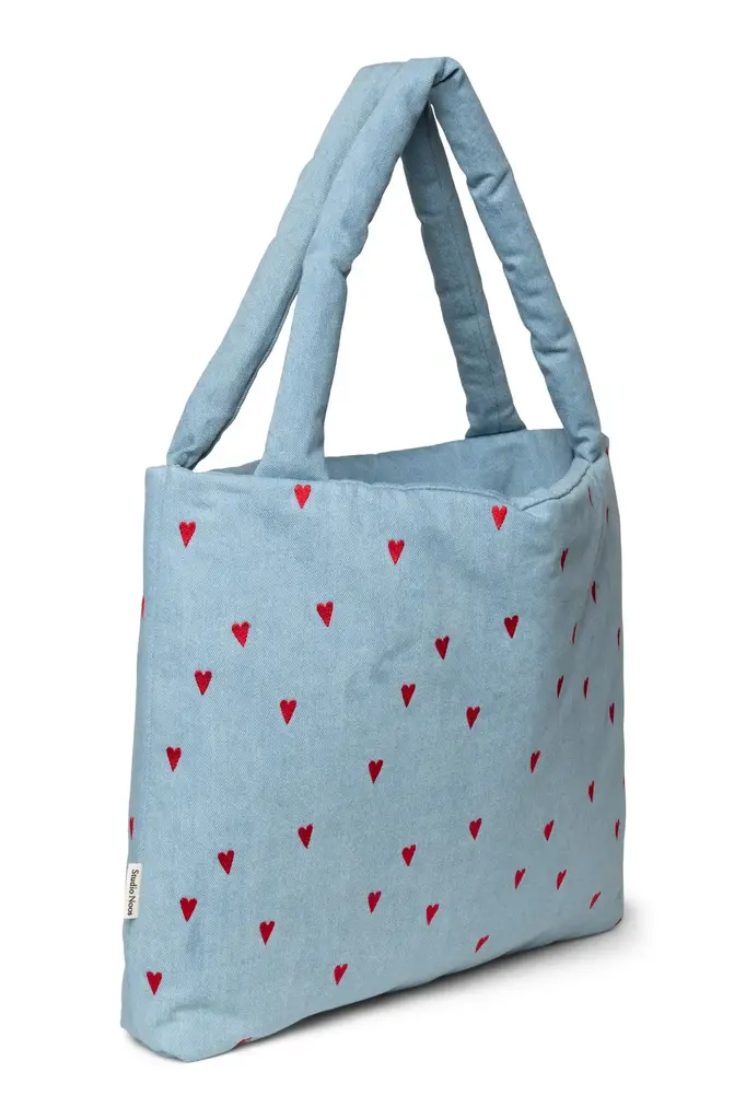 studio noos Studio Noos - Mom bag denim hearts