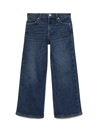 Vero moda girl Vero moda girl -  Vanessa Wide Dark Blue Denim