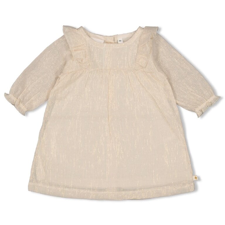 Feetje Feetje - Jurk winter woven creme