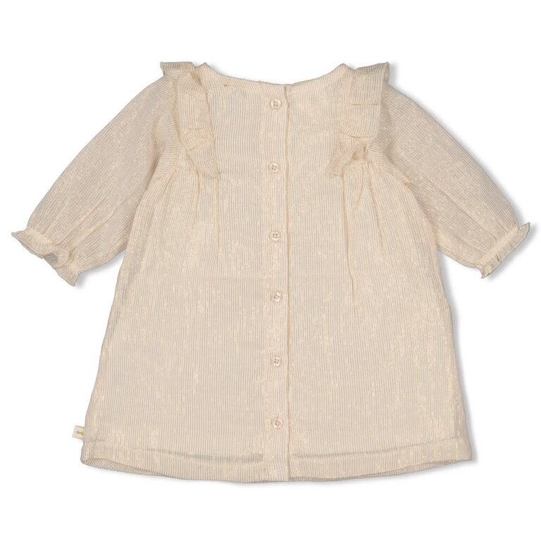 Feetje Feetje - Jurk winter woven creme