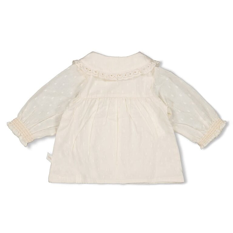 Feetje Feetje - Blouse winter woven creme
