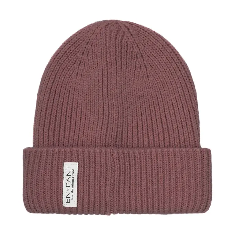 Enfant Enfant - Beanie rose taupe