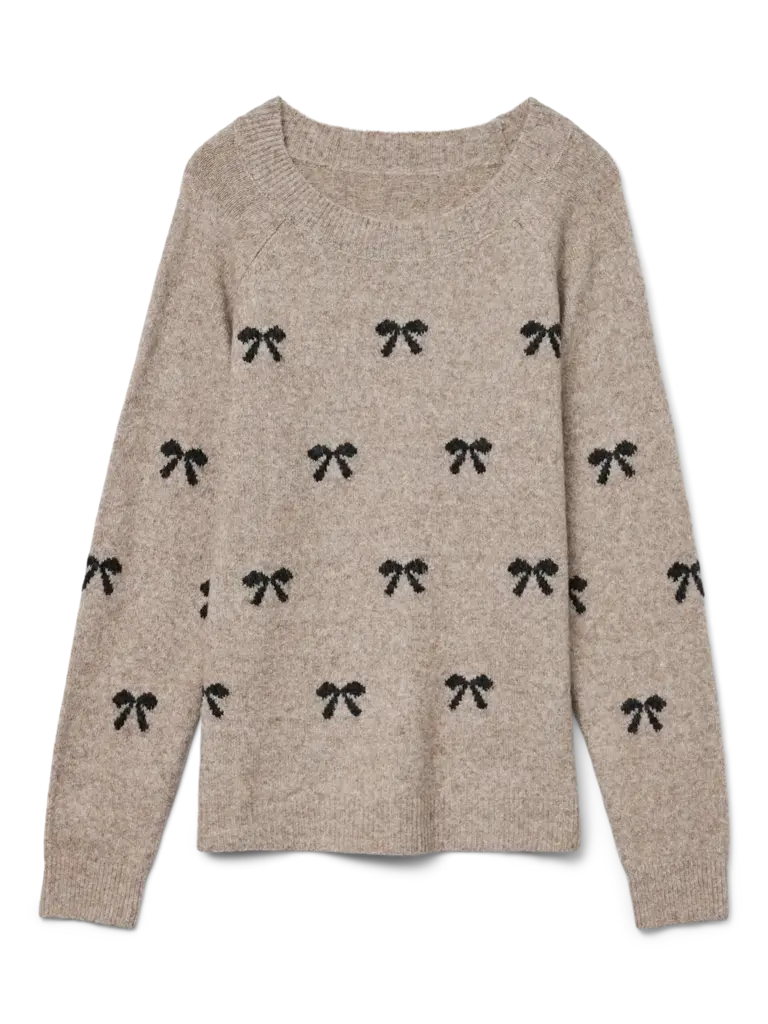 Vero moda girl Vero moda girl - Sweat BLACK BOWS