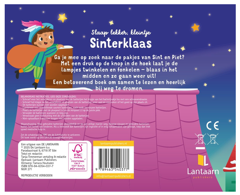 Boeken Slaap lekker, kleintje - Sinterklaas