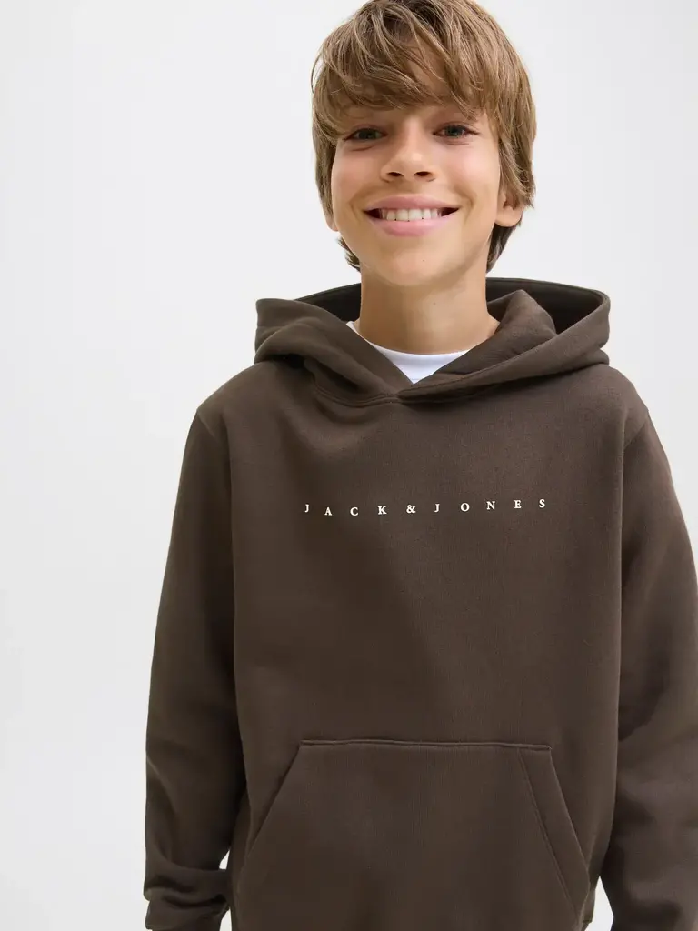 jack&jones Jack & Jones - Star hoodie brown