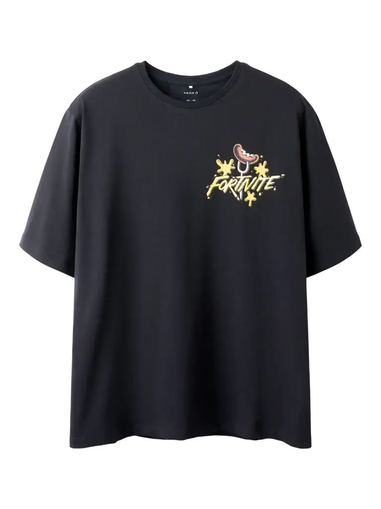 Name It Name it -JURG FORTNITE SHIRT BLACK