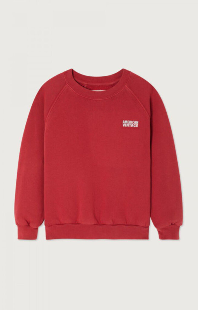 American vintage American vintage - Izubird sweat cerise vintage