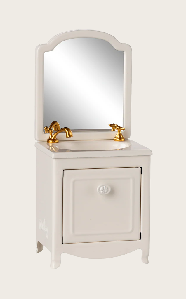 Maileg Maileg - Sink dresser, Mouse Off white
