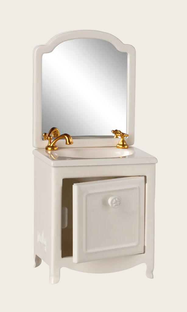 Maileg Maileg - Sink dresser, Mouse Off white