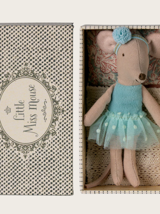 Maileg Maileg - Dance mouse in daybed, Little sister Maileg Maileg - Dance mouse in daybed, Little sister