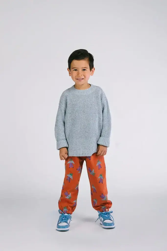 The New Chapter The New Chapter - Jamie knitted trui blauw