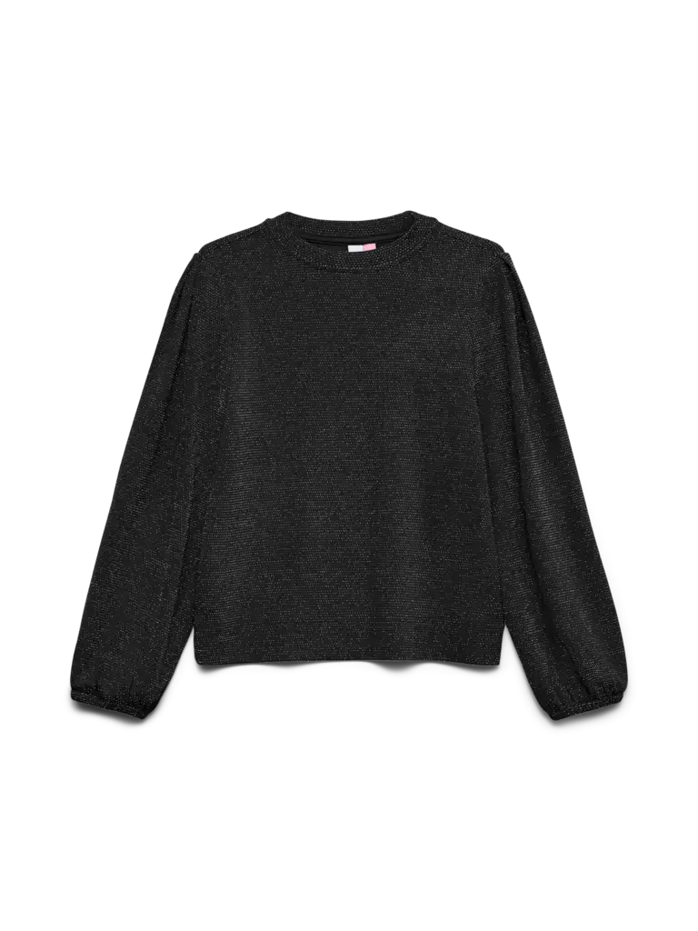 Vero moda girl Vero moda girl -Top Black Silver lurex