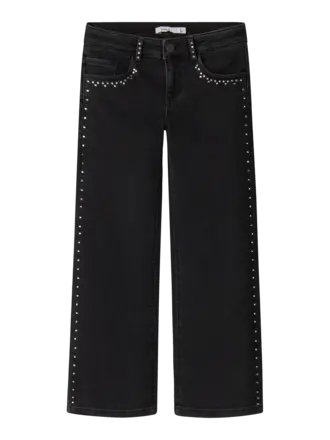 Name It Name it - Rose wide RHINESTONE JEANS