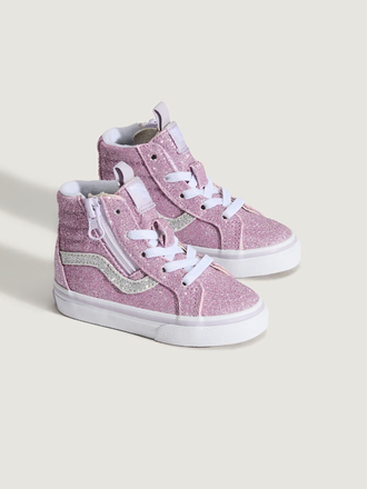 Vans Vans -SK8 Hi Lila  met rits aan de zijkant (1-4 jaar) Vans Vans -SK8 Hi Lila  met rits aan de zijkant (1-4 jaar)