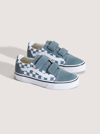 Vans Vans - old skool checkerboard blue-grey Vans Vans - old skool checkerboard blue-grey