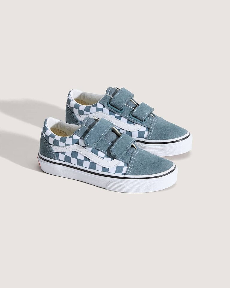 Vans Vans - old skool checkerboard blue-grey