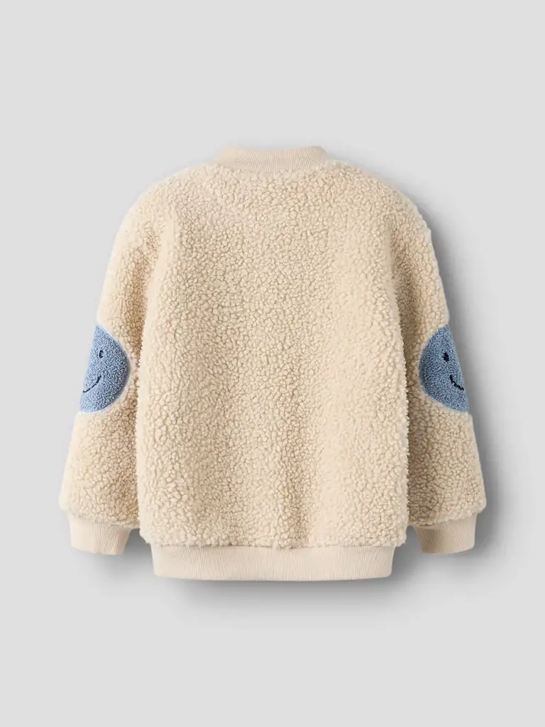 Name It Name it - Teddy smiley cardigan blue