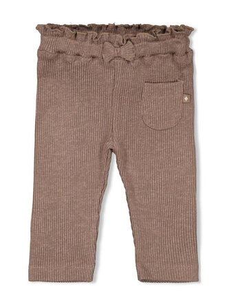 Feetje Feetje - legging rib bruin Feetje Feetje - legging rib bruin