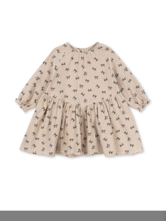 Konges Sløjd Konges slojd -COCO DRESS GOTS Bow Konges Sløjd Konges slojd -COCO DRESS GOTS Bow