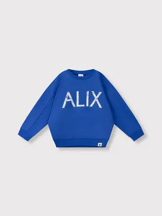 Alix the label Alix mini -KIDS ON TOUR SWEATER BLUE