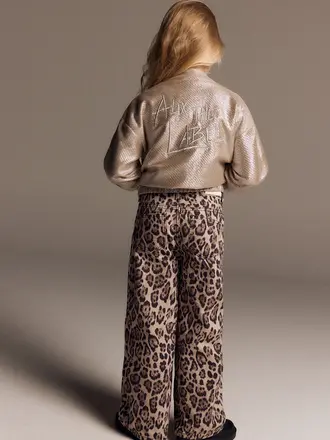 Alix the label Alix mini -KIDS WIDE LEG JAGUAR DENIM PANTS